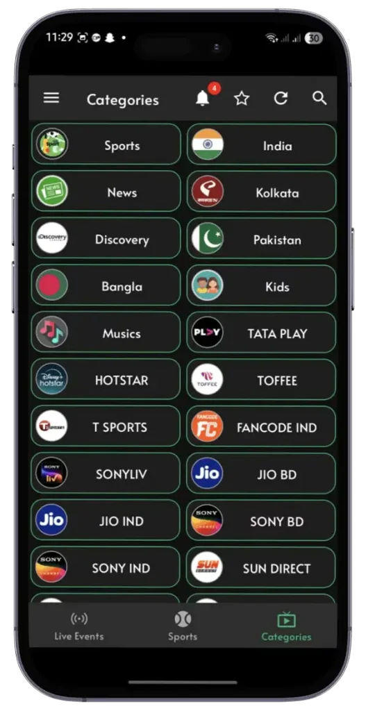 cricfy tv app