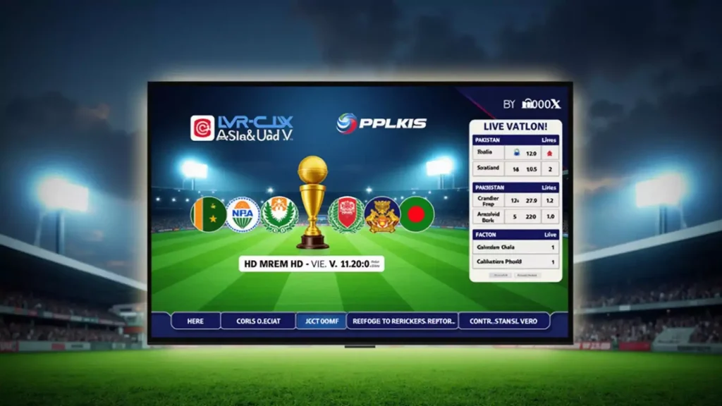 Asia Cup Live Streaming on Cricfy TV